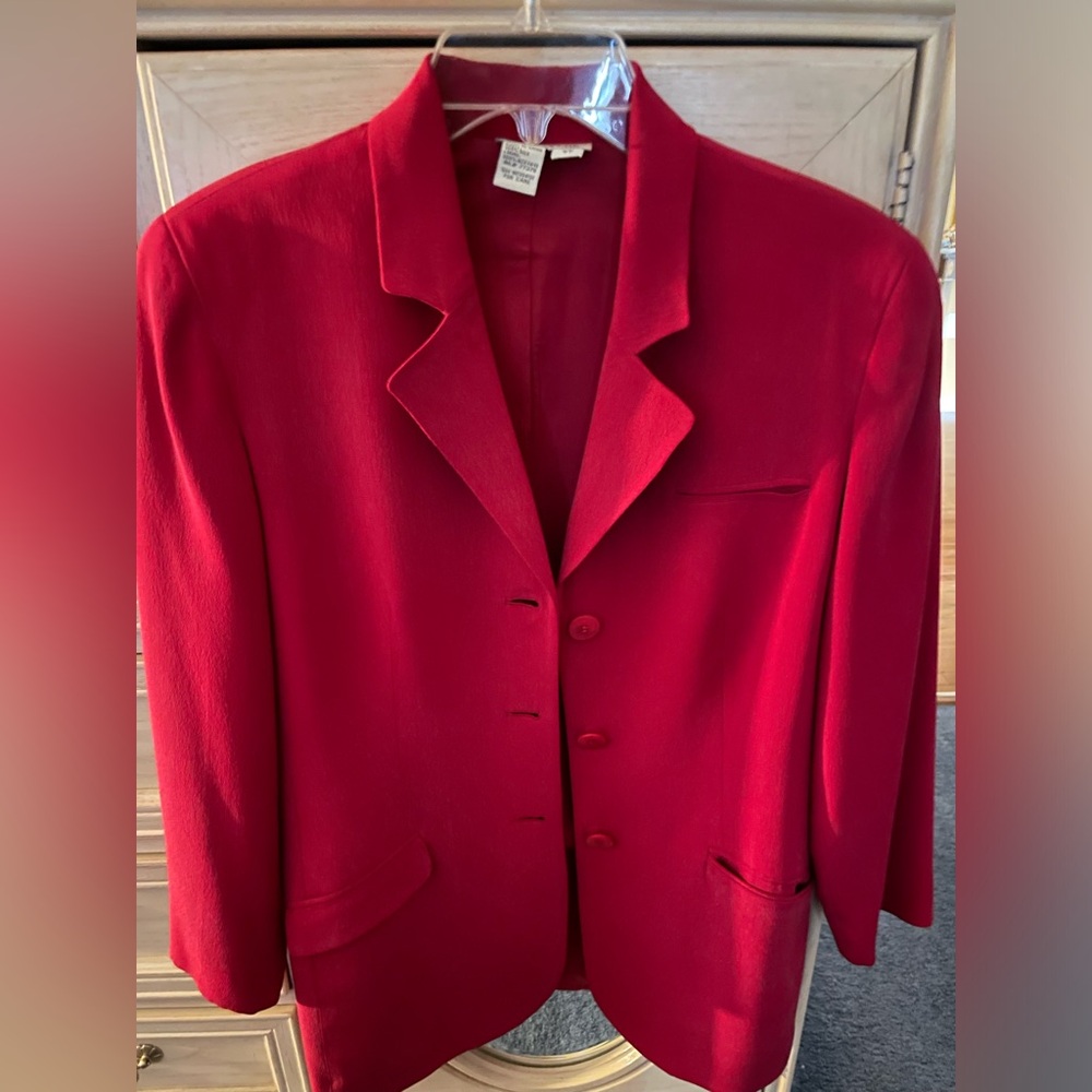 Vintage Ann Taylor Silk Blazer